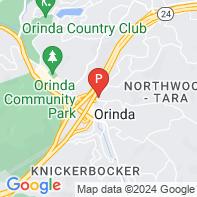 View Map of 96 Davis Road,Orinda,CA,94563